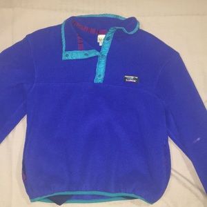 Cute LL bean fleece pullover